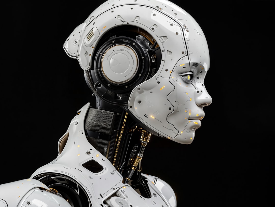 Humanoid AI profile illustrating AI companion boundaries and guardrails