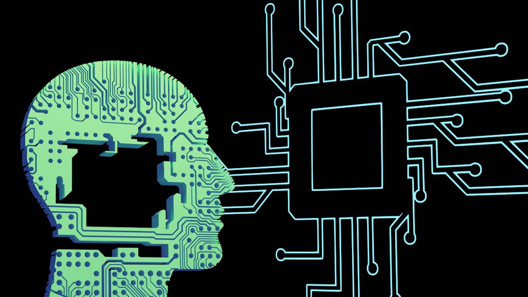 Abstract AI artwork representing digital twin trust and disclosure